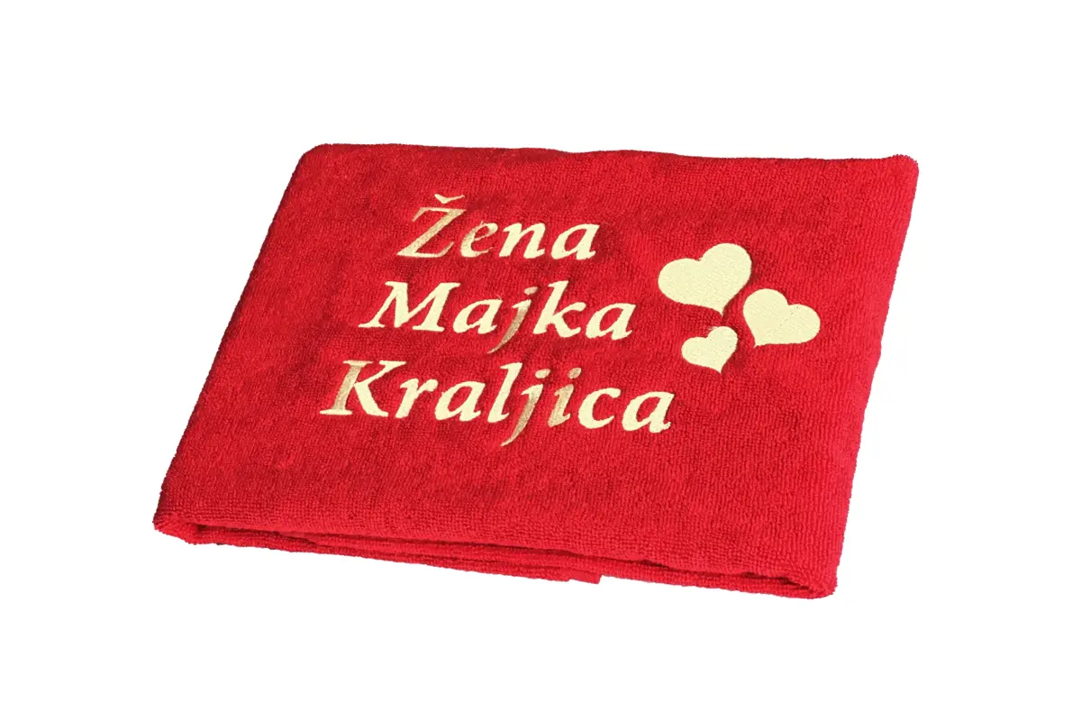 Žena majka kraljica latinica 40x80