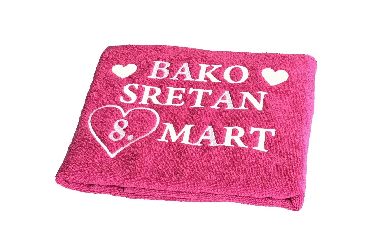 Bako stretan 8. mart latinica 40x80